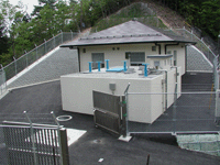 野迫川村上垣内浄水場