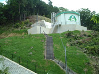 京丹波町本庄配水池